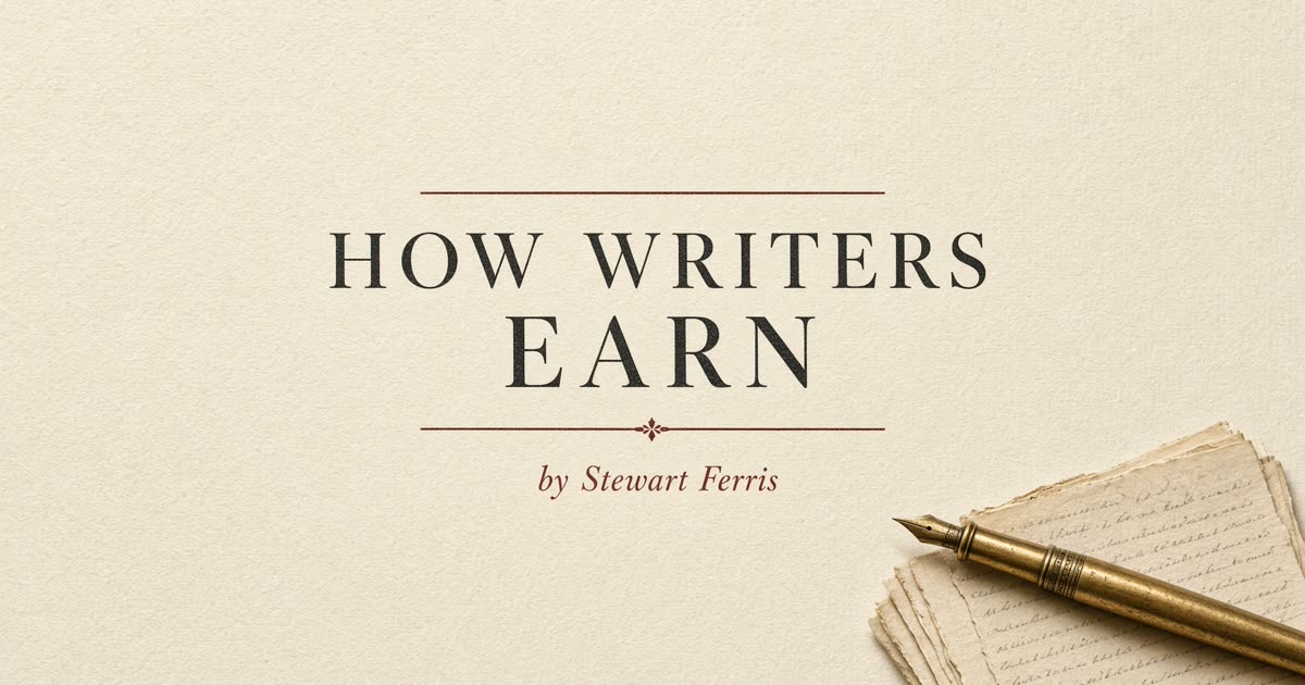 Cover of How Writers Earn by Stewart Ferris