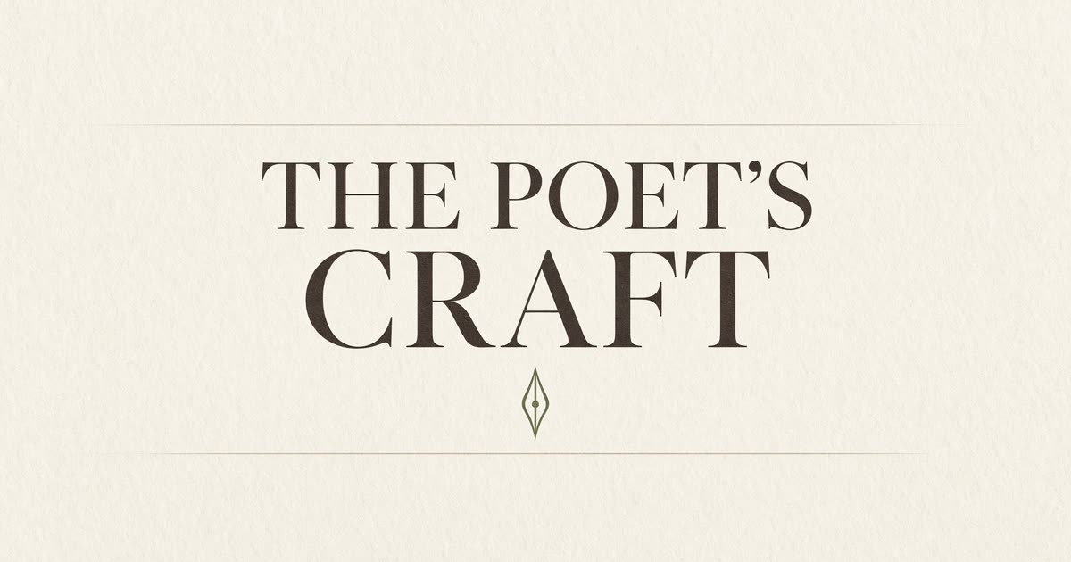 Cover of The Poet’s Craft by Stewart Ferris