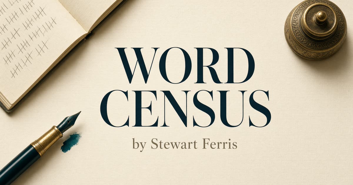 Cover of Word Census by Stewart Ferris